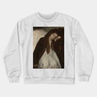 The Convalescent by Edgar Degas Crewneck Sweatshirt